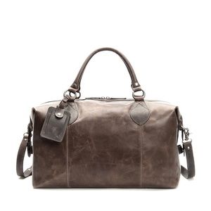 Frye Logan Overnight Duffle Bag, Slate, New with Tags
